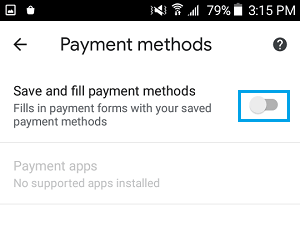 Enable or Disable Autofill in Chrome Browser on Android Phone - 32