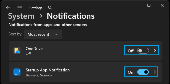 Enable or Disable Notifications from Apps on Windows Computer