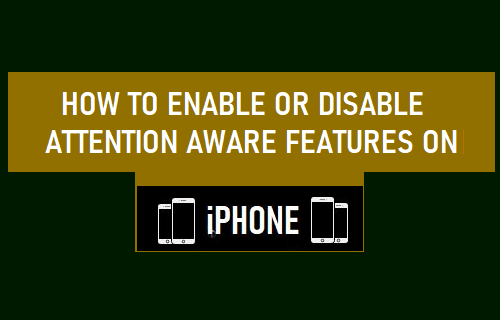 How to Enable or Disable Attention Aware Features on iPhone - 20