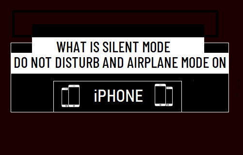 What is Silent Mode  Do Not Dis turb and Air plane Mode on iPhone - 51