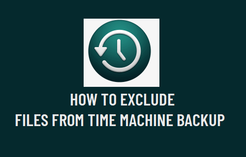 How to Exclude Files from Time Machine Backup - 22