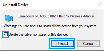 Delete Driver Software