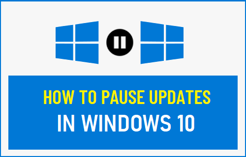 Hentikan sementara pembaruan di Windows 10