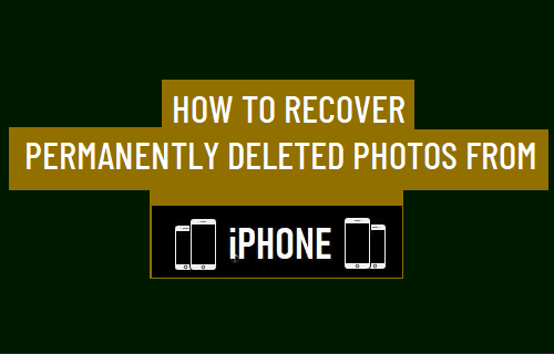 Recover Permanently Deleted Photos from iPhone