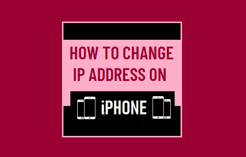 Modifier l'adresse IP sur iPhone