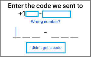 I Did Not Get Signal Verification Code