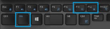 Change Laptop Screen Brightness Using Keyboard
