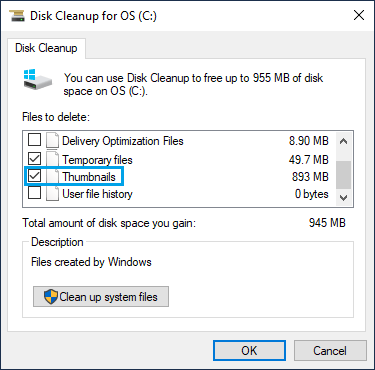 Clear Thumbnail Cache on Windows Computer