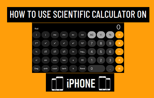 Use Scientific Calculator on iPhone