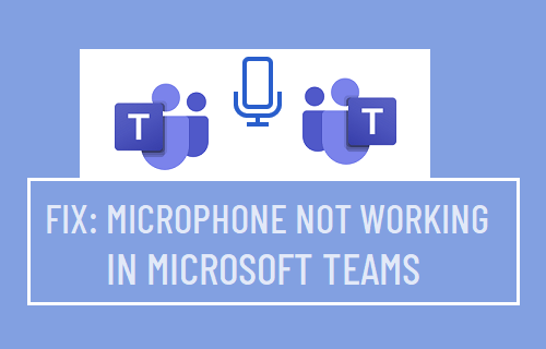 Microphone Not Working in Microsoft Teams