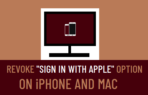 Revoke "Sign in with Apple"on iPhone and Mac