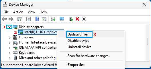 Update Graphics Driver