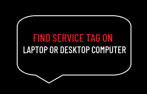 Top 10+ how to get windows 10 product key from dell service tag 1 Find Service Tag On Laptop or Desktop Computer