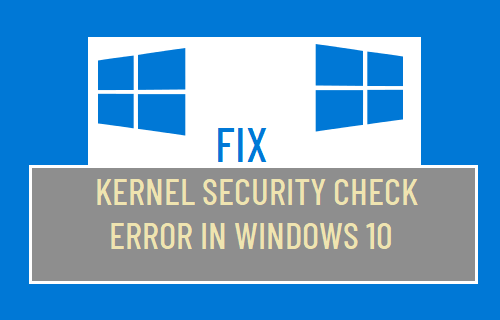 How to Fix Kernel Security Check Error in Windows 10 - 35