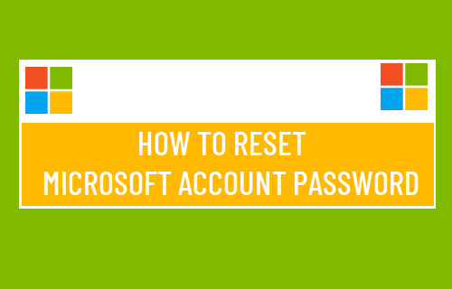 Reset Microsoft Account Password