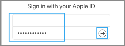 Sign In to My Support Using Apple ID