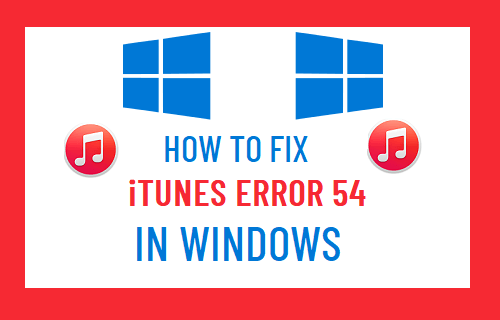 Error 546 Fix: iTunes Error -54 on Windows Computer - Techbout