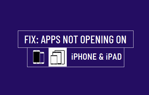 Apps Not Opening on iPhone or iPad