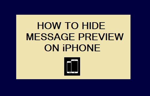 hide message preview meaning