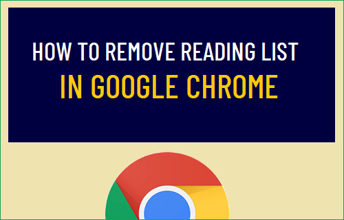 Remove Reading List in Google Chrome
