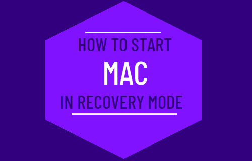 how to start recovery mode mac