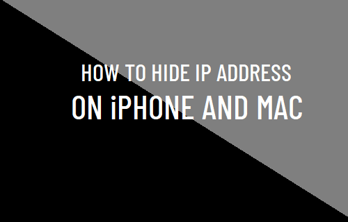 Απόκρυψη διεύθυνσης IP σε iPhone και Mac