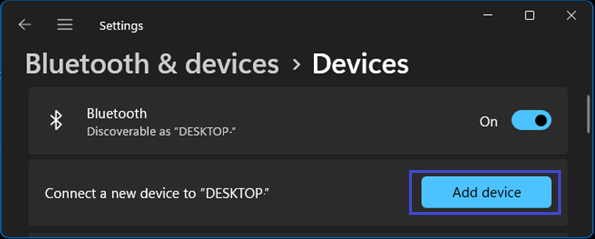 Add Mobile Device to Windows Computer