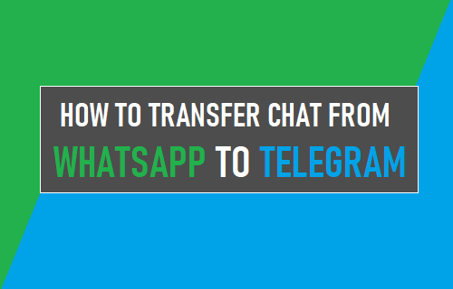 Transfer Chats from WhatsApp to Telegram