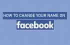Change Your Name on Facebook