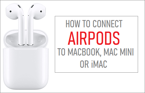 Connect AirPods to MacBook, Mac Mini or iMac