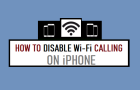 Disable WiFi Calling on iPhone