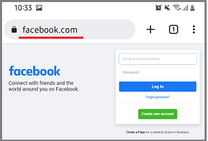 Facebook Desktop Site on iPhone Safari