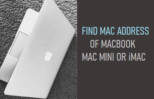 Find MAC Address of MacBook, Mac Mini or iMac