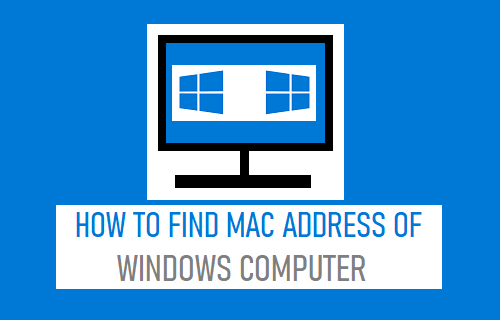 Find MAC Address of Windows Computer