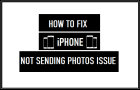 Fix iPhone Not Sending Photos Issue
