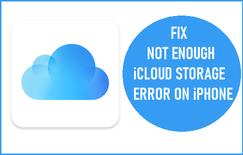 Not Enough iCloud Storage Error on iPhone