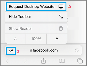 How to Open Facebook Desktop Site on Mobile Phone - 82