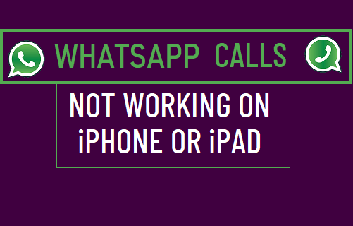 WhatsApp Not Working on iPhone or iPad