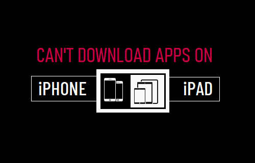 Can't Download Apps on iPhone or iPad