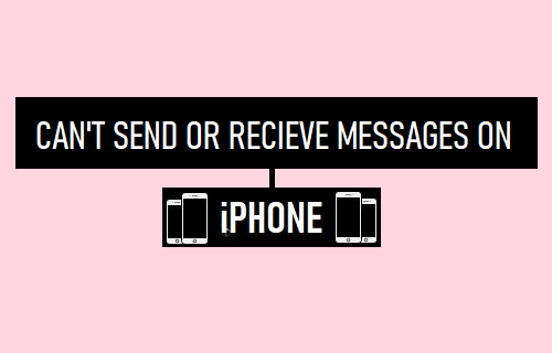 Can't Send or Receive Messages on iPhone