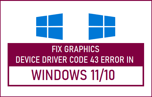 Fix Graphics Device Driver Code 43 Error in Windows 11 10 - 25