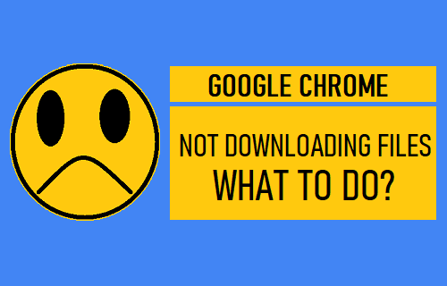 Google Chrome Not Downloading Files