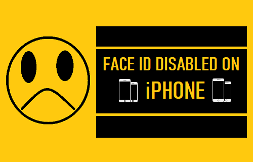 Face ID Disabled on iPhone