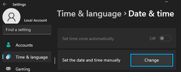 How to Change Time   Date in Windows 11 - 2