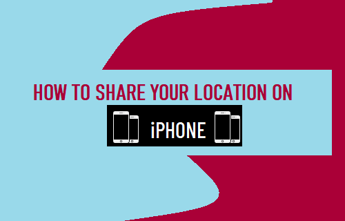 Teilen Sie Ihren Standort auf dem iPhone