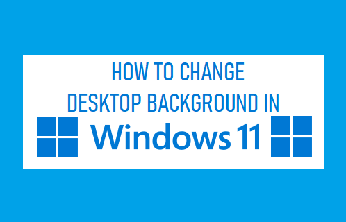 Change Desktop Background in Windows 11