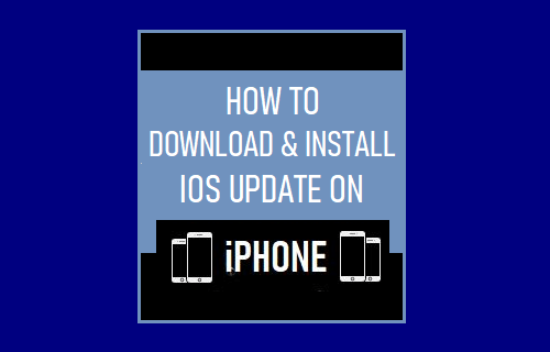 Download & Install iOS Update on iPhone