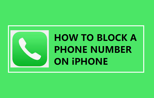 Block Phone Number on iPhone