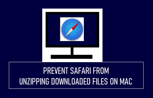 safari don't auto unzip