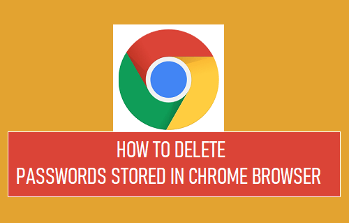 Löschen Sie Im Chrome-Browser Gespeicherte Passwörter